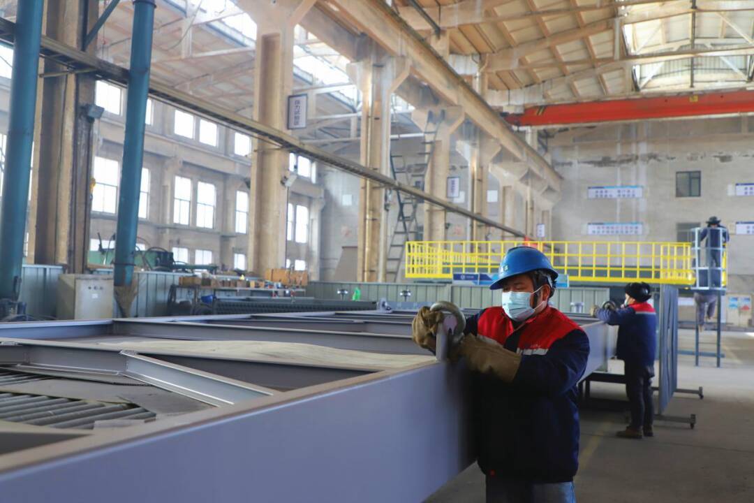 冲刺“开门红”威海高新区企业复工复产马力足(图3)